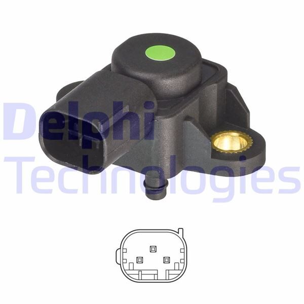 DELPHI PS20068-12B1 BASINC SENSORU MERCEDES W176 W204 W205 W212 W213 W639 B906 . VW CRAFTER 30-35-50
