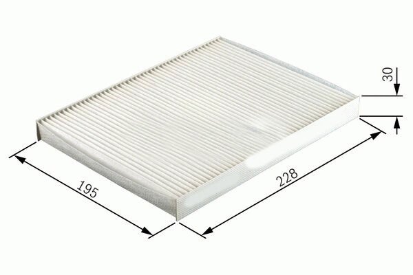 SARDES SC567 POLEN FİLTRESİ SCENIC II-SCENIC RX4 99-03 KLİMALI