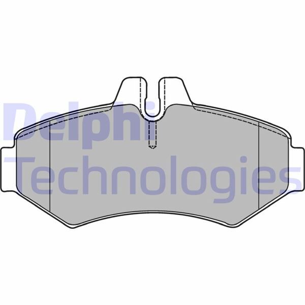 DELPHI LP1437 FREN BALATASI ARKA MERCEDES W463 B901>B904 . VW LT 28-35-46