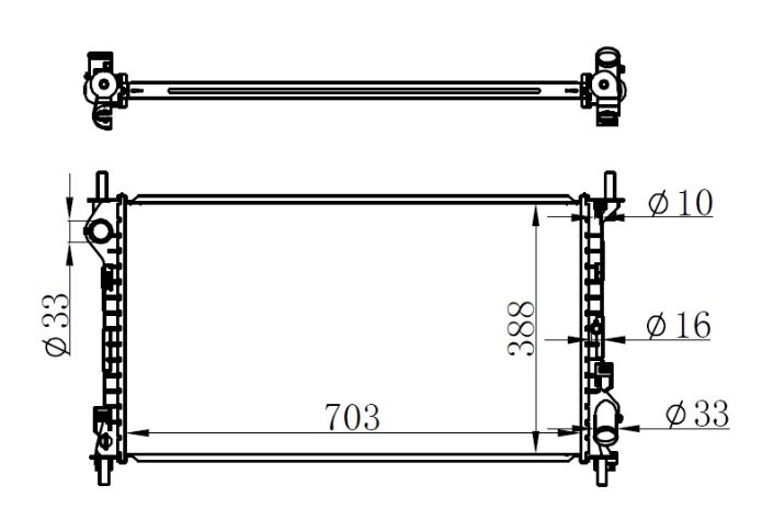 GVA 3133000 MOTOR SU RADYATORU CONNECT 1.8TDCI 75PS 90PS 110PS 02>KLIMALI 2 SIRA AL PL BRAZING