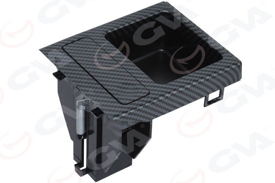 GVA 9103624 BOZUK PARA KUTUSU ORTA KONSUL KARBON FİBER SIYAH BMW E46 98>06