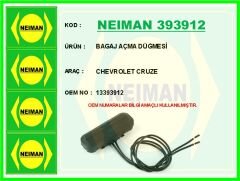 NEIMAN 393912 BAGAJ AÇMA DÜĞMESİ OPEL ASTRA J-INSIGNIA A-CHEVROLET CRUZE