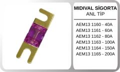AEM13 1161 MIDIVAL SIGORTA ANL TIP 60A
