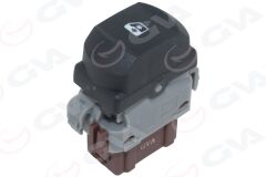 GVA 8011026 CAM KALDIRMA ANAHTARI MEGANE II ÖN SAG 6 PİN TEKLİ GRİ KAHVE
