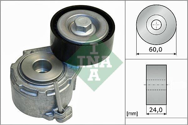 INA 534011120 ALTERNATÖR GERGİ RULMANI KÜTÜKLÜ PARTNER-P206-306-307-BOXER-BERLINGO-JUMPY-JUMPER 1.9D-2.0D