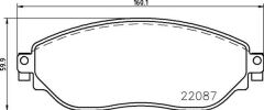 VALEO 670485 ÖN FREN BALATA RENAULT TRAFIC III 15> OPEL VIVARO B 15>