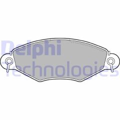 DELPHI LP1617 ÖN FREN BALATASI PEUGEOT P206 1.4 1.6 09/98> P306 1.4 1.6 5/93>