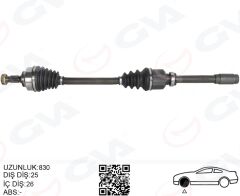 GVA 4443320 KOMPLE AKS SAG ON PSA 307 3A/C 1.6 A-T 00-07