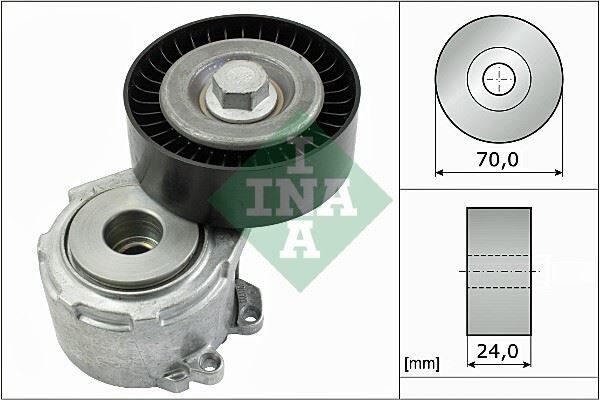 INA 534011020 x ALTERNATÖR GERGİ RULMANI KÜTÜKLÜ P206-306-406-607-806-PARTNER-BOXER-C5-BERLINGO DW10 2.0HDI-2.