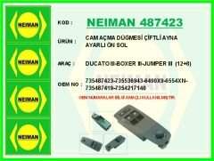 NEIMAN 487423 CAM AÇMA DÜĞMESİ ÇİFTLİ AYNA AYARLI ÖN SOL DUCATO III-BOXER III-JUMPER III 12 8