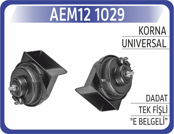 AEM12 1029 KORNA DADAT TEK FİŞLİ E BELGELİ