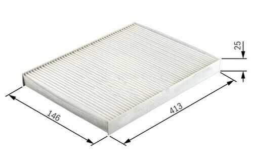 SARDES SC504 POLEN FİLTRESİ VECTRA B 1.6i-16i 16V-1.8i 16V-2.0-2.0i 16V-2.5i V6-2.6i V6 95-02