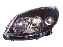 AYFAR 404518 FAR SAĞ MANUEL SİYAH ÇERÇEVELİ DACIA SANDERO 08>