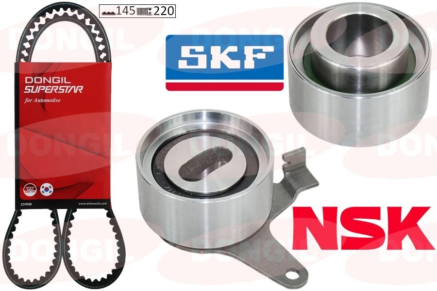 DONGIL KIT145YU22 EKSANTRİK GERGİ KİTİ 145x220 MAZDA 323 1.6 94-98 MX3 93-98 MX5 98-05 KIA SEPHIA 1.5 K015273XS