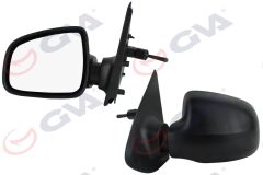GVA 1019173 DIŞ DİKİZ AYNASI SOL SANDERO STEPWAY 12> MEKANİK SİYAH KAPAK KONVEKS VM-6804L