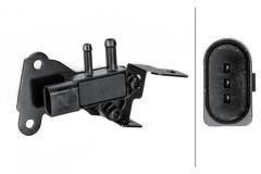 HELLA 6PP009409331 EGZOZ BASINCI MAP SENSÖRÜ CHEVROLET CAPTİVA 11> OPEL ANTARA 11> 2.0 CDTI L200-PAJERO-ASX 1.8 DI -2.5 DI 3-KUTUPLU