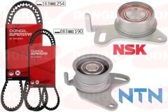 DONGIL KIT163ZBS25-83RU19 TRİGER KAYIŞ SETİ EKSANTRİK SETİ HYUNDAI H100 2.5L D4BX 4D55 PANELVAN. KAMYONET E.M. 88-96 / MITSUBISHI L200 L300 2.5L 4D56 8v E.M. 86-99 2 KAYIŞ 2 RULMAN 163x250 083X190