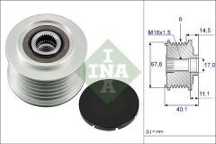 INA 535005210 ALTERNATÖR KASNAĞI TRANSPORTER T4-LT 2.5 TDI ACV-AUH-BCQ