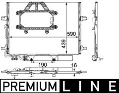 MAHLE AC453000P KLIMA RADYATORU MERCEDES C219 W211 S211