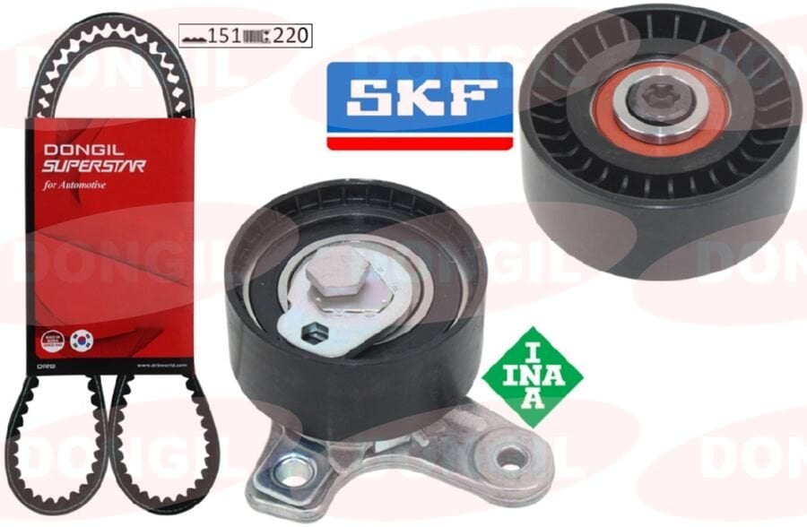 DONGIL KIT151RU22 EKSANTRİK GERGİ KİTİ 151x220 ANTARA-CHEVROLET CAPTIVA-CRUZE-LACETTI-NUBIRA 07 > 2.0 D-CDI K015634XS