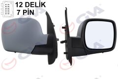 GVA 1016152 DIŞ DİKİZ AYNASI SAĞ KANGOO 08> ELEKTRİKLİ ISITMALI ASTARLI SENSÖRLÜ KONVEKS VM-6131EHPSR