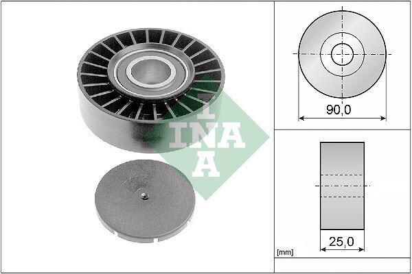 INA 532016910 ALTERNATÖR GERGİ RULMANI KANALSIZ T4-LT 2.4-2.5 TDI AJA-ACV-ANJ-AVR