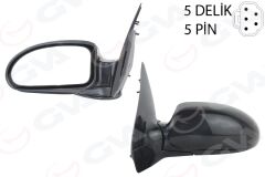 GVA 1035113 DIŞ DİKİZ AYNASI SOL FORD FOCUS 98 > ELEKTRİKLİ ISITMALI ASTARLI DEĞİŞEN KAPAK 5PİN 5 FİŞ VM-319EHPL