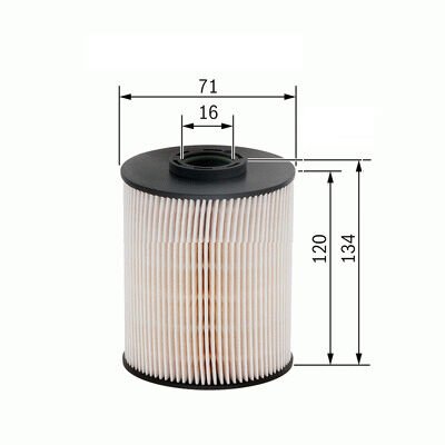 YAKIT FİLTRESİ VW CRAFTER 30-50 2.5 TDİ 06 >