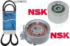 GVA 59T4317 EKSANTRİK GERGİ KİTİ 134x254 P206-307-PARTNER-BERLINGO-C3-XSARA 1.6 16V NFU TU5JP4 K015581XS