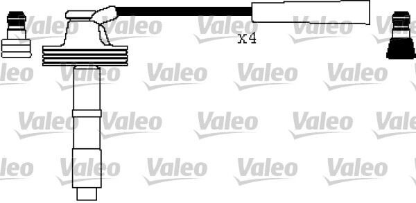 VALEO 346326 BUJİ KABLO TAKIMI RENAULT LAGUNA-SAFRANE 95> VOLVO S40-V40 95> 1.8-1.9-2.0 N7Q -B4164-B4184-B4194