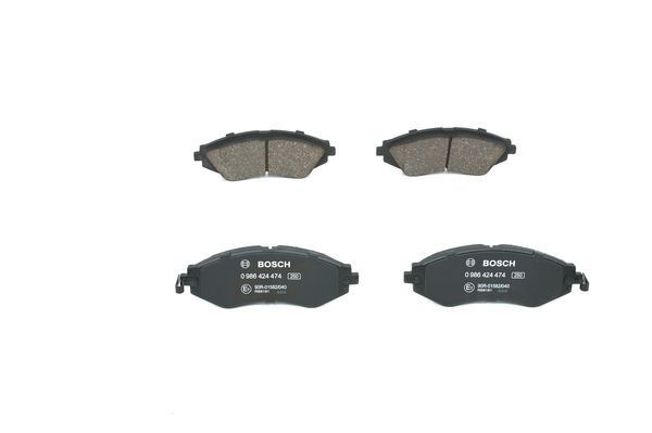 BOSCH 0986424474 ÖN FREN BALATASI LACETTI 1.4-1.6-1.8 2.0D 04> NUBIRA 1.4-1.6-1.8 2.0D 04>