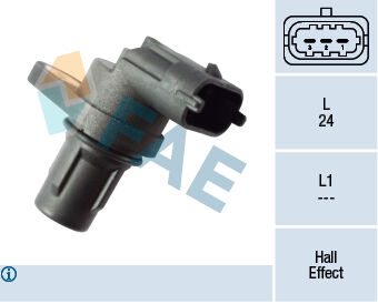 FAE 79386 EKSANTRIK MILI KONUM SENSORU MERCEDES M112 M113 M266 M271 M272 W169 W245 W204 W211 W212 W221