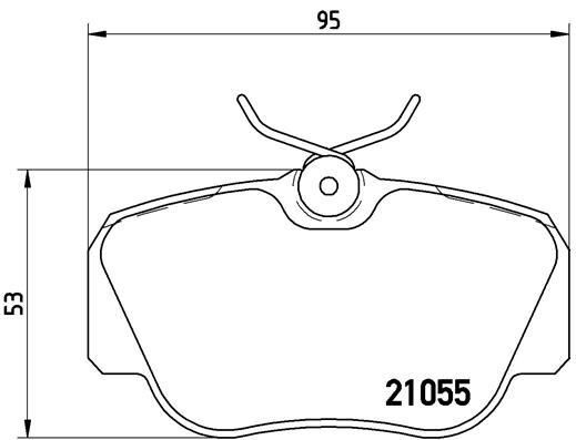 VALEO 670241 FREN BALATASI ON MERCEDES W201 83>93