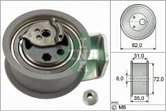 INA 531043620 EKSANTRİK GERGİ RULMANI POLO-PASSAT-CORDOBA 1.4-1.9 TDI AMF-AUY-ASZ-AVF