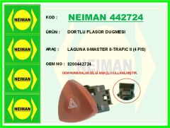 NEIMAN 442724 DORTLU FLASOR DUGMESI LAGUNA II-MASTER II-TRAFIC II 4 FIS
