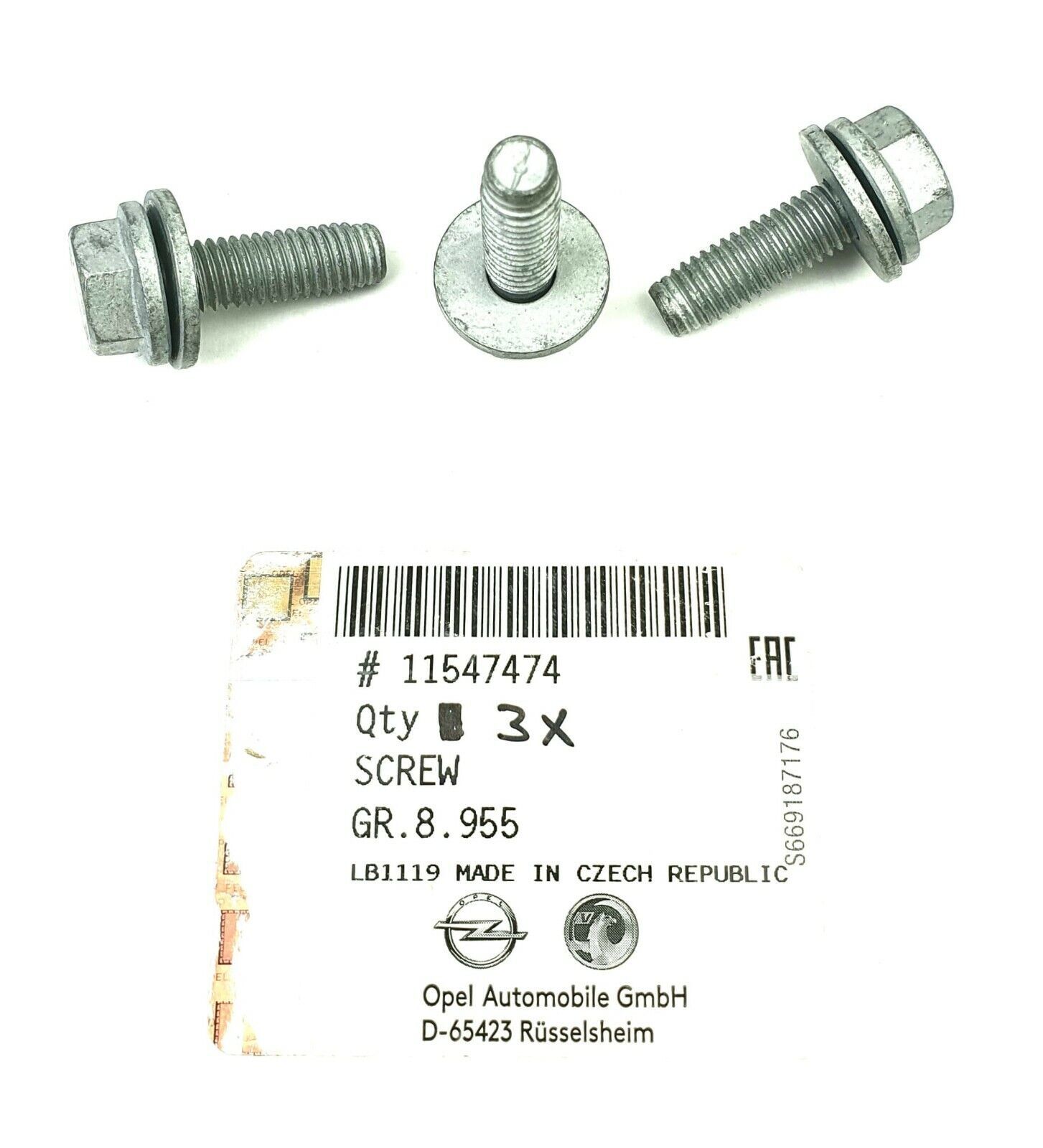 OE-OPEL 11571149 ASTRA K ASTRA J ZAFIRA C MOTOR TAKOZ CIVATASI  M12X55