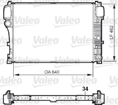 VALEO 735298 MOTOR SU RADYATORU MERCEDES S-CLASS W221 05>13