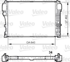 VALEO 735298 MOTOR SU RADYATORU MERCEDES S-CLASS W221 05>13