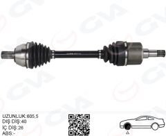 GVA 4437013 ÖN AKS KOMPLE SOL FORD MONDEO 2.0 TDCI-1.6 TDCI 07>14- GALAXY 2.0 TDCI 07>14 S-MAX2.0 TDCI 07>14 VOLVO S60 II D3-D4-D5 12>15 S80 II 2.5 T -2.0 TDCI -2.4 D- D5 V60 D3 -D4-D5-2.4 D5 V70 III D3 -2.0 D