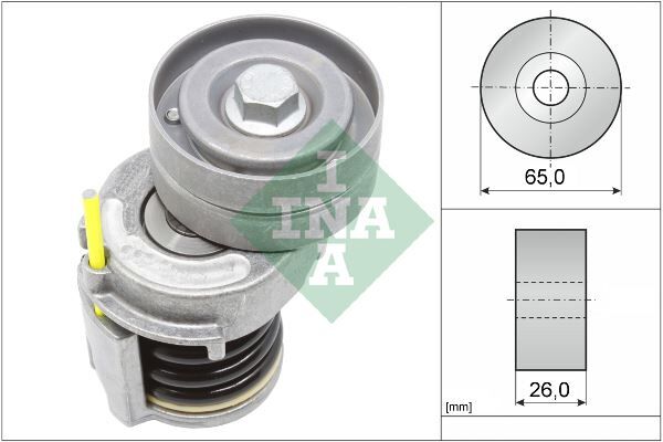 INA 534034610 ALTERNATÖR GERGİ RULMANI KÜTÜKLÜ GOLF5-JETTA-PASSAT-TIGUAN-A3 1.4 TSI BLG-BMY-CAVA 140/160PS