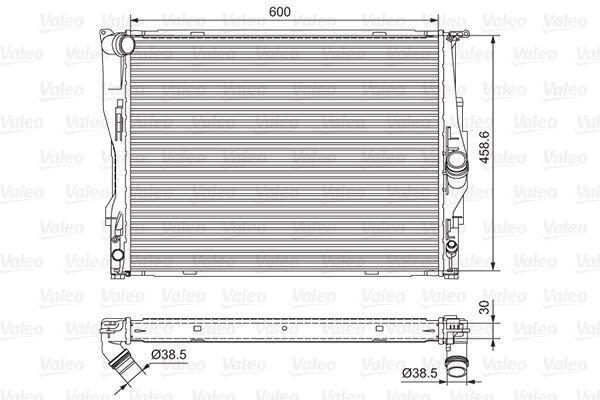 VALEO 701542 MOTOR SU RADYATORU BMW N45 N46 E81 E82 E87 E88 E90 E91 E92 E93 E84