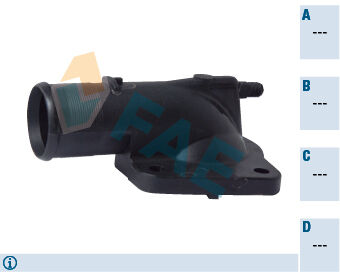 FAE 54310 TERMOSTAT YUVASI FLANŞI PARTNER-BERLINGO-P206-P307-P406-BOXER-JUMPER-EXPERT-C5-XSARA-JUMPY 2.0 HDI