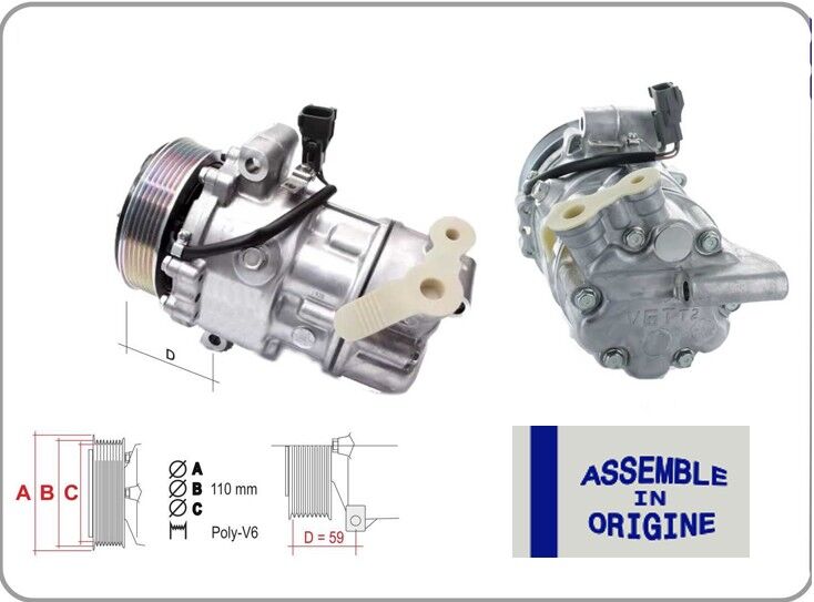 GUA 51321 KLİMA KOMPRESÖRÜ SIFIR ÜRÜN FİAT DOBLO 1.6 MULTİJET