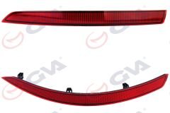 GVA 9103418 ARKA TAMPON REFLEKTÖRÜ L ÇİFT FARLININ OCTAVIA 2018 >