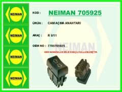 NEIMAN 705925 CAM AÇMA ANAHTARI RENAULT R9-R11 TEKLİ 5 PİN