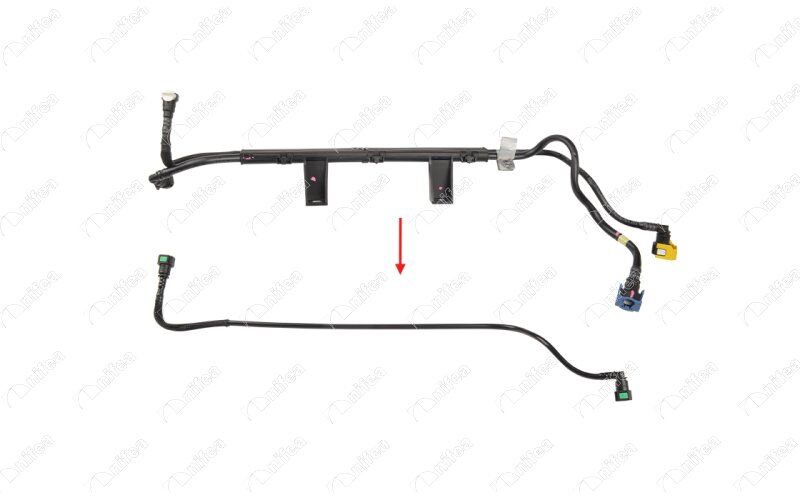 NIFEA 15558 YAKIT BORUSU BRAKET HARİÇ FIAT FIORINO 1.3 D Multijet 225BXE1A 09 >