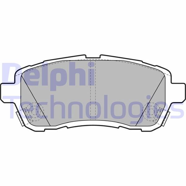 DELPHI LP2306 ÖN BALATA FIESTA VI 1.4-1.4TDCİ 1.6 TDCI 08 >SWIFT 10 > JUSTY 07 > MAZDA II 07 > SIRION 08 >
