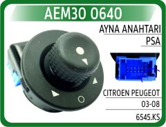 AEM30 0640 AYNA ANAHTARI PSA CITROEN PEUGEOT 03-08