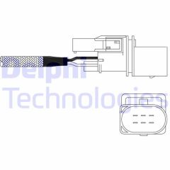 DELPHI ES11026-12B1 OKSIJEN SENSORU KAT. ONCESI MERCEDES W203 CL203 S203 C209 A209 W211 S211 . VW GOLF IV-BORA 1.4-1.8