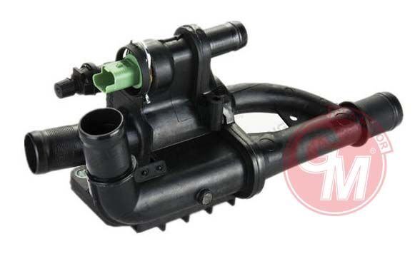 GUA 41827 TERMOSTAT GÖVDESİ FORD PEUGEOT FIESTA-COURİER-FOCUS-207-308-PARTNER-C4-C5 07> 1.4-1.5-1.6 TDCİ EURO 5